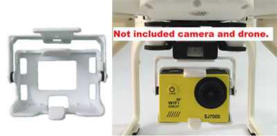MJX X101 Camera Holder Frame [Compatible Action Camera]