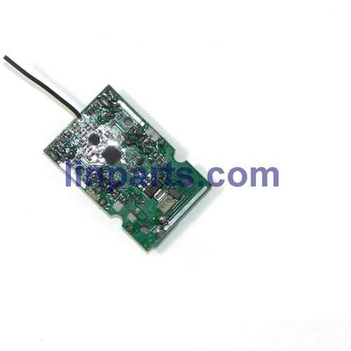LinParts.com - MJX X101 2.4G 6 Axis Gyro 3D RC Quadcopter Spare Parts: Receiver Board - Click Image to Close