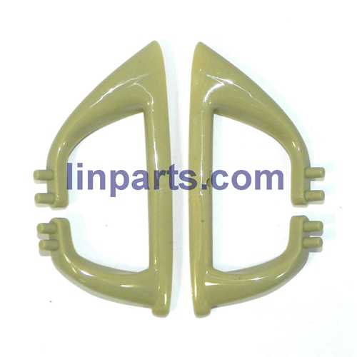 LinParts.com - MJX X500 2.4G 6 Axis 3D Roll FPV Quadcopter Real-time Transmission Spare Parts: Support plastic bar(Green)