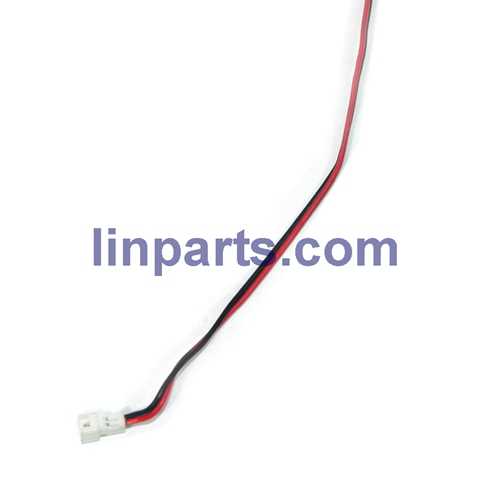 LinParts.com - MJX X500 2.4G 6 Axis 3D Roll FPV Quadcopter Real-time Transmission Spare Parts: Main motor cable(Red + black wire
