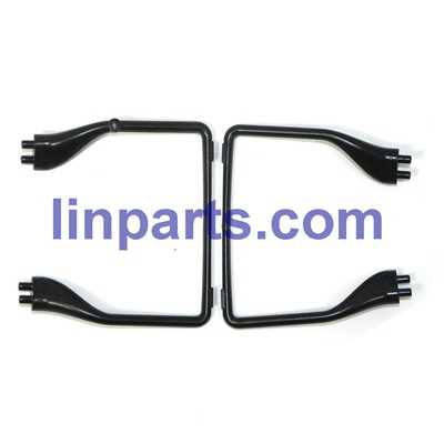 MJX X601H X-XERIES RC Hexacopter Spare Parts: Support plastic ba[Black]