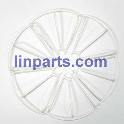 LinParts.com - MJX X600 2.4G 6-Axis Headless Mode Spare Parts: Outer frame[White]