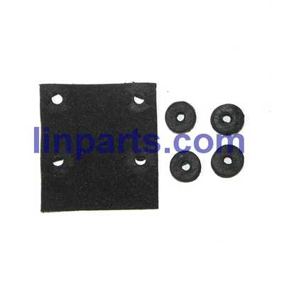 LinParts.com - MJX X601H X-XERIES RC Hexacopter Spare Parts: Buffer ball + separator paper - Click Image to Close