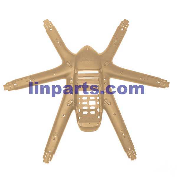 MJX X601H X-XERIES RC Hexacopter Spare Parts: Lower board[Yellow]