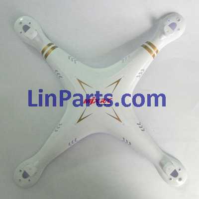 MJX X705C 6-Axis 2.4G Helicopters Quadcopter C4005 WiFi FPV Camera RC Gyro Drone Spare Parts: Upper Head cover[White]