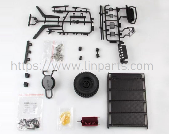 LinParts.com - MN86KS RC Car Spare Parts: Upgrade complete set of parts