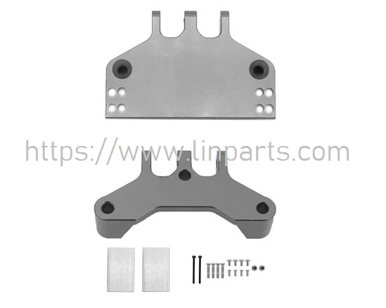 LinParts.com - MN86KS RC Car Spare Parts: Upgrade Metal connecting rod bracket steering gear base