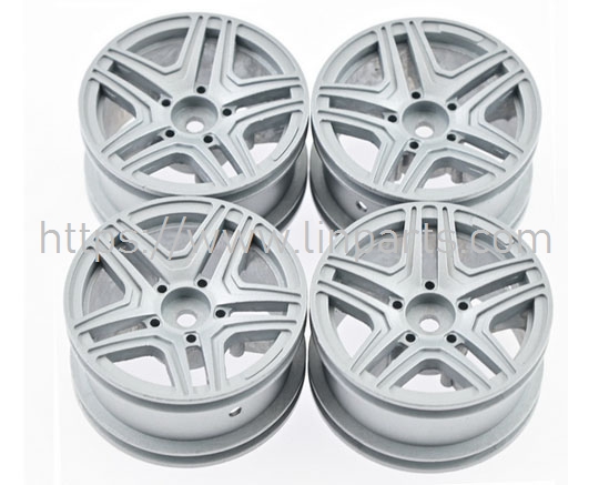 LinParts.com - MN86KS RC Car Spare Parts: Metal wheel hub silver