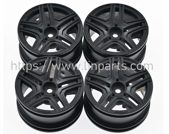 LinParts.com - MN86KS RC Car Spare Parts: Metal wheel hub black