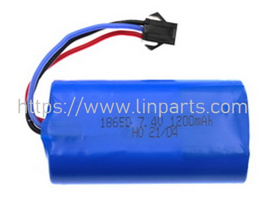 LinParts.com - MN86KS RC Car Spare Parts: 7.4V 1200mAh Battery 1pcs - Click Image to Close