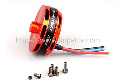 LinParts.com - Omphobby M2 EXPLORE/V2 RC Helicopter Spare Parts: Brushless main motor orange - Click Image to Close