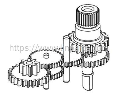 LinParts.com - Omphobby M2 EXPLORE/V2 RC Helicopter Spare Parts: Servo Gear Set