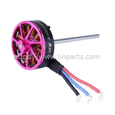 LinParts.com - Omphobby M1 RC Helicopter Spare Parts: Main Motor unit (Racing Purple) - Click Image to Close