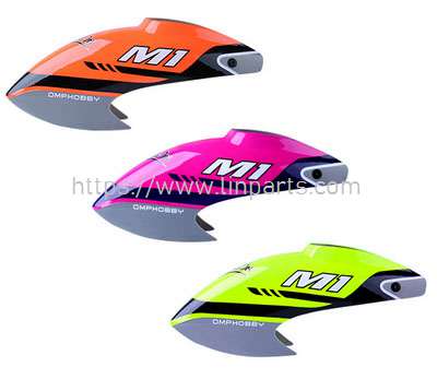Omphobby M1 RC Helicopter Spare Parts: Head cover - (Purple/Orange/Yellow)