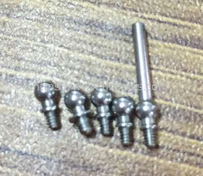 LinParts.com - Omphobby M1 RC Helicopter Spare Parts: Tilt plate ball head screw set - Click Image to Close