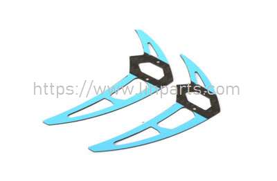 LinParts.com - Omphobby M2 2019 Version RC Helicopter Spare Parts: Vertical wing Blue - Click Image to Close