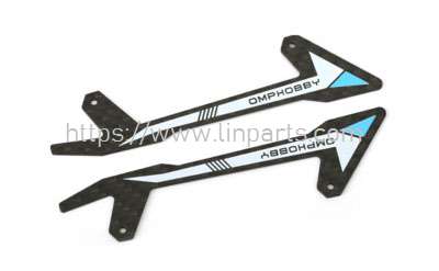 LinParts.com - Omphobby M2 2019 Version RC Helicopter Spare Parts: 2019 Version Undercarriage Blue - Click Image to Close