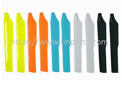 Omphobby M2 2019 Version RC Helicopter Spare Parts: Pure Color 5 Color Propellers 5set