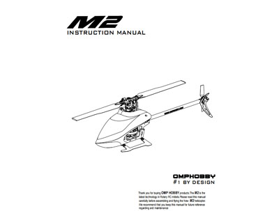 LinParts.com - Omphobby M2 2019 Version RC Helicopter Spare Parts: English manual [Dropdown] - Click Image to Close