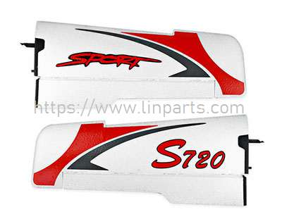 LinParts.com - Omphobby S720 RC Airplane Spare Parts: Left + right wing set