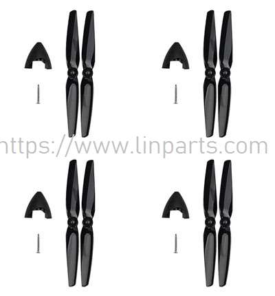 LinParts.com - Omphobby S720 RC Airplane Spare Parts: Propeller group 4set