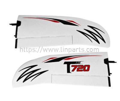 LinParts.com - Omphobby T720 RC Airplane Spare Parts: Left and right wings - Click Image to Close