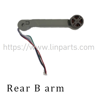LinParts.com - K80 Air 2S RC Drone Spare Parts: Rear B arm - Click Image to Close