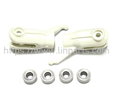 RC ERA C032 Rotor blade grip set White - UH1 Huey RC Helicopter spare parts RC ERA C032 Rotor blade grip set White - UH1 Huey RC Helicopter spare parts
