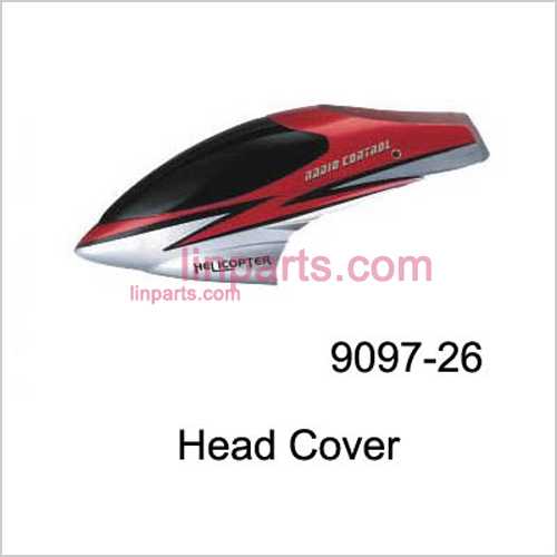 Shuang Ma 9097 Spare Parts: Head cover\Canopy