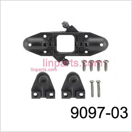 Shuang Ma 9097 Spare Parts: Main blade grip set