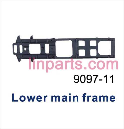 Shuang Ma 9097 Spare Parts: Lower main frame