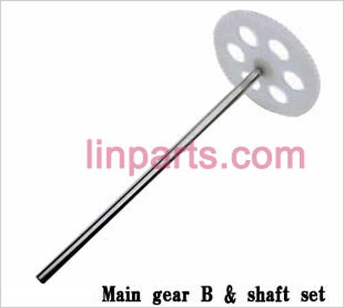 Shuang Ma/Double Hors 9098 9102 Spare Parts: Main gear B + shaft set