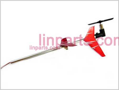 Shuang Ma/Double Hors 9098 9102 Spare Parts: Whole Tail Unit Module(Red)