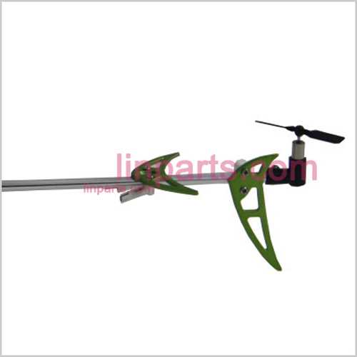 LinParts.com - Shuang Ma/Double Hors 9098 9102 Spare Parts: Whole Tail Unit Module(Green)