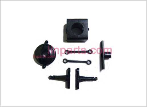 LinParts.com - Shuang Ma 9101 Spare Parts: Fixed Set Nose tail tube fixed - Click Image to Close