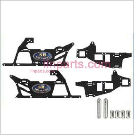 LinParts.com - Shuang Ma 9101 Spare Parts: Main frame decorated aluminum plates