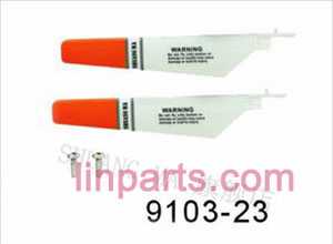 Shuang Ma/Double Hors 9103 Spare Parts: main blade(Orange)