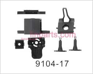 Shuang Ma/Double Hors 9104 Spare Parts: Nose tail tube fixed