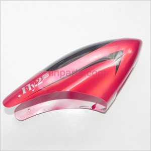 Shuang Ma 9115 Spare Parts: Head cover\Canopy(Red)