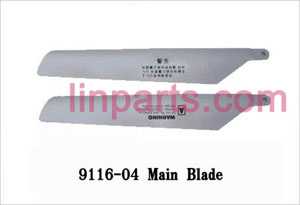 LinParts.com - Shuang Ma/Double Hors 9116 Spare Parts: Main blades - Click Image to Close
