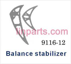 LinParts.com - Shuang Ma/Double Hors 9116 Spare Parts: Tail decorative set - Click Image to Close