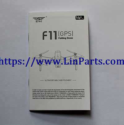 LinParts.com - Holy Stone DE22 RC Drone Spare Parts: English manual book