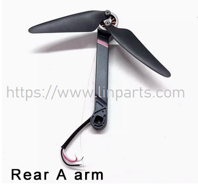 LinParts.com - SJRC F5S PRO+ RC Drone Spare Parts: Rear A arm - Click Image to Close