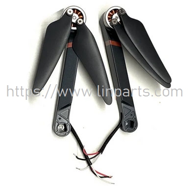 LinParts.com - SJRC F5S PRO+ RC Drone Spare Parts: Rear A arm + Rear B arm
