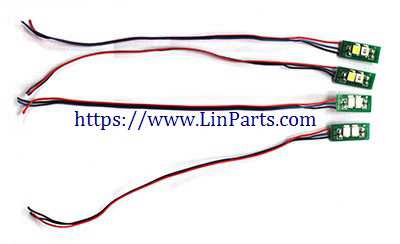 LinParts.com - SJ R/C S30W RC Quadcopter Spare Parts: LED lights set - Click Image to Close