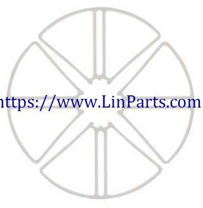 LinParts.com - SJ R/C S30W RC Quadcopter Spare Parts: Protection frame[White]