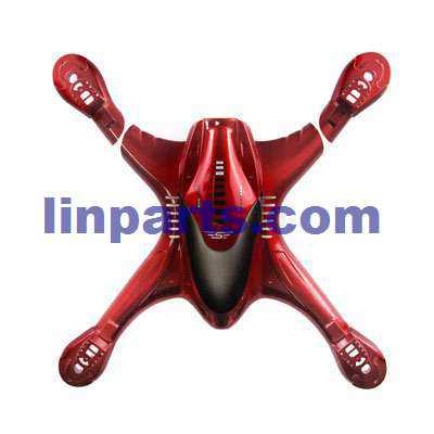 LinParts.com - SJ R/C X300-1 X300-1C X300-1CW RC Quadcopter Spare Parts: Upper cover[Red]X300-2