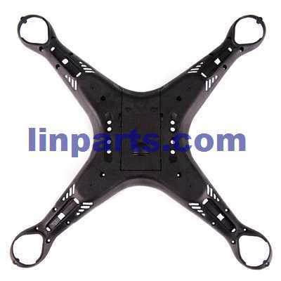 LinParts.com - SJ R/C X300-2 X300-2C X300-2CW RC Quadcopter Spare Parts: Bottom cover[Black]X300-1