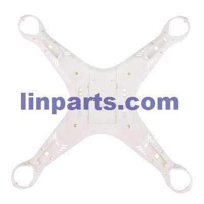 LinParts.com - SJ R/C X300-2 X300-2C X300-2CW RC Quadcopter Spare Parts: Bottom cover[White]X300-1