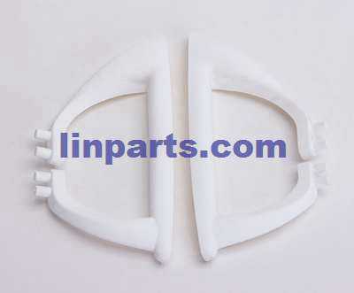 LinParts.com - SJ R/C X300-1 X300-1C X300-1CW RC Quadcopter Spare Parts: Undercarriage[White]